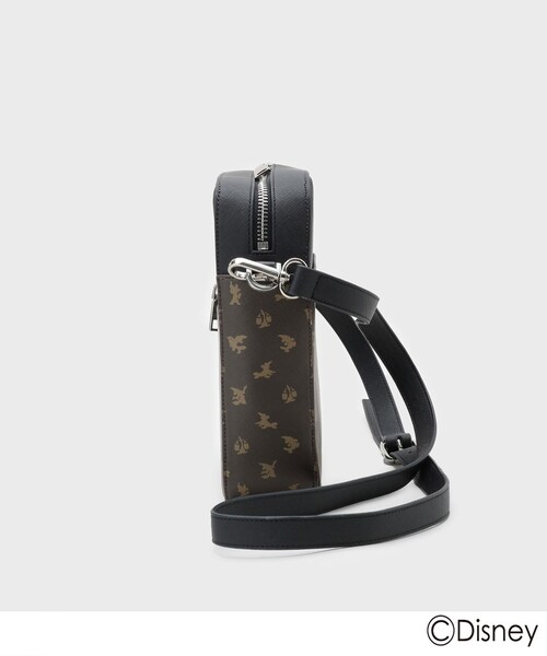 Disney(ディズニー)の「ディズニーカプセルコレクション『ファンタジア』バイカラーショルダーバッグ(ショルダーバッグ・メンズ・ダークブラウン系4/ブラック系4・00)」の5枚目の写真