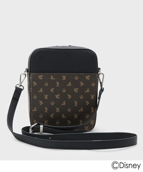 Disney(ディズニー)の「ディズニーカプセルコレクション『ファンタジア』バイカラーショルダーバッグ(ショルダーバッグ・メンズ・ダークブラウン系4/ブラック系4・00)」の6枚目の写真