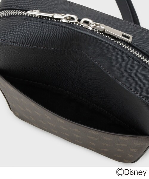 Disney(ディズニー)の「ディズニーカプセルコレクション『ファンタジア』バイカラーショルダーバッグ(ショルダーバッグ・メンズ・ダークブラウン系4/ブラック系4・00)」の12枚目の写真