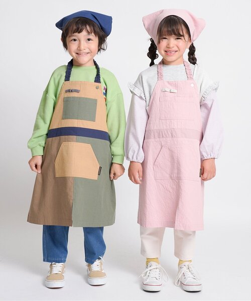 Ampersand（アンパサンド）の「バレルパンツ（デニムパンツ・キッズ・ネイビー/ブルー・80/90/100/110/120/130/140）」の5枚目の写真