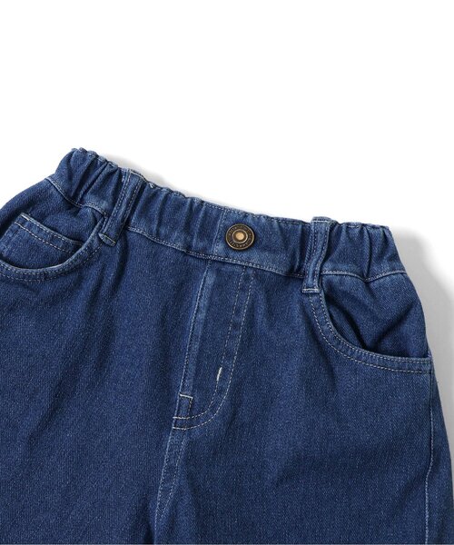 Ampersand（アンパサンド）の「バレルパンツ（デニムパンツ・キッズ・ネイビー/ブルー・80/90/100/110/120/130/140）」の9枚目の写真