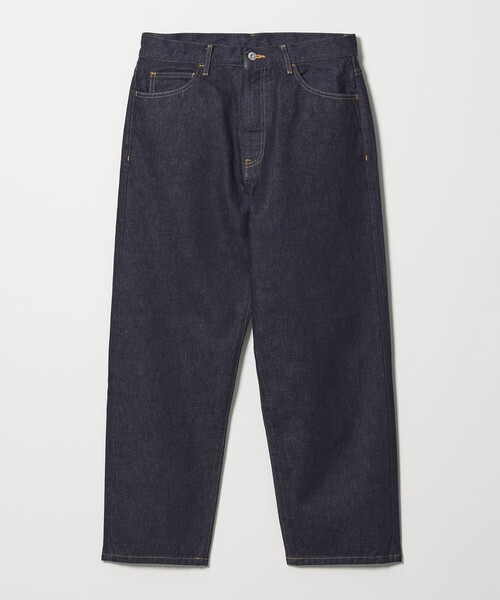 Steven Alan(スティーブンアラン)の「<Steven Alan> 13.5oz デニム 5ポケット バギー パンツ(デニムパンツ・メンズ・ターコイズブルー/ダークグレー/ロイヤルブルー/ネイビー・30inch/31inch/32inch/33inch/34inch)」の2枚目の写真