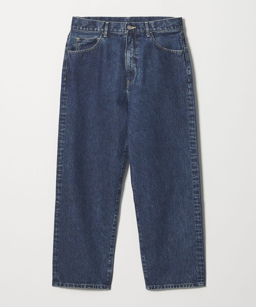 Steven Alan(スティーブンアラン)の「<Steven Alan> 13.5oz デニム 5ポケット バギー パンツ(デニムパンツ・メンズ・ターコイズブルー/ダークグレー/ロイヤルブルー/ネイビー・30inch/31inch/32inch/33inch/34inch)」の4枚目の写真