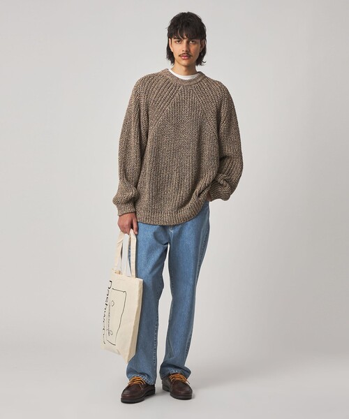 Steven Alan＞ 13.5oz デニム 5ポケット バギー パンツ（デニムパンツ
