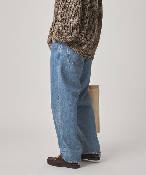 Steven Alan＞ 13.5oz デニム 5ポケット バギー パンツ（デニムパンツ