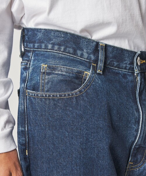 Steven Alan(スティーブンアラン)の「<Steven Alan> 13.5oz デニム 5ポケット バギー パンツ(デニムパンツ・メンズ・ターコイズブルー/ダークグレー/ロイヤルブルー/ネイビー・30inch/31inch/32inch/33inch/34inch)」の11枚目の写真