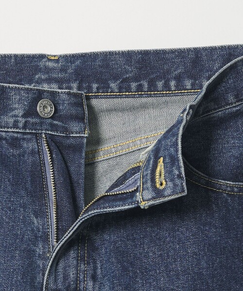 Steven Alan(スティーブンアラン)の「<Steven Alan> 13.5oz デニム 5ポケット バギー パンツ(デニムパンツ・メンズ・ターコイズブルー/ダークグレー/ロイヤルブルー/ネイビー・30inch/31inch/32inch/33inch/34inch)」の19枚目の写真