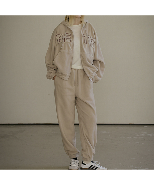セール】BETR fleece jogger pants [KNFW04PT04]_[2color]（スウェット
