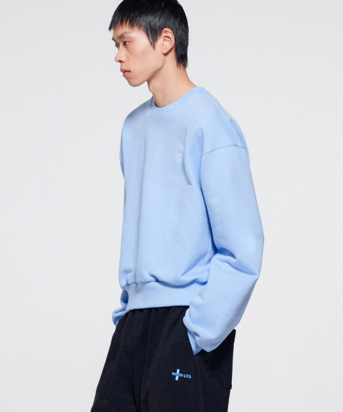 ERA(エラ)の「ユニセックス ERA ヘビースウェットシャツ - アイスブルー(スウェット・レディース・その他・SMALL/MEDIUM/LARGE)」の16枚目の写真
