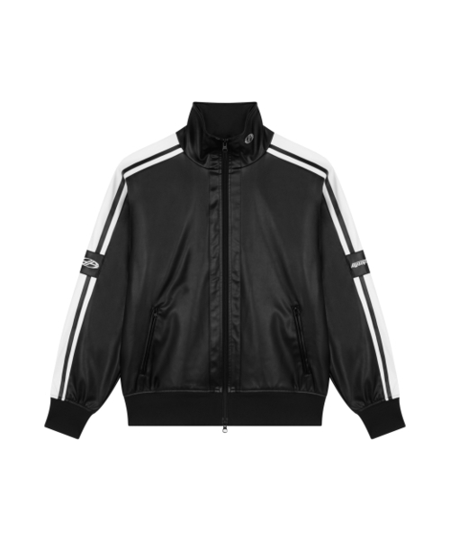 HYUNFIT(ヒョンフィット)の「PU LEATHER ICONIC TRACK JACKET(その他アウター・メンズ・その他・MEDIUM/LARGE/X-LARGE)」の2枚目の写真
