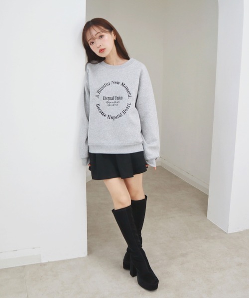 CECIL McBEE（セシルマクビー）の「スエードポンチショートパンツ（その他パンツ・レディース・ブラック・MEDIUM/LARGE）」の2枚目の写真