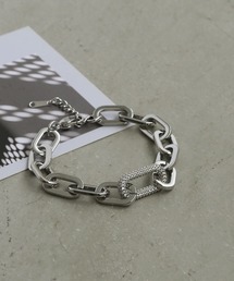 colleca la（コレカラ）の「[stainless]ボリュームレオンチェーンブレスレット〈金属アレルギー対応〉（ブレスレット）」