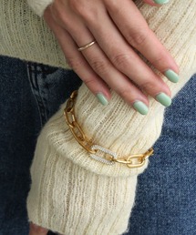 colleca la | [stainless]ボリュームレオンチェーンブレスレット〈金属アレルギー対応〉(ブレスレット)