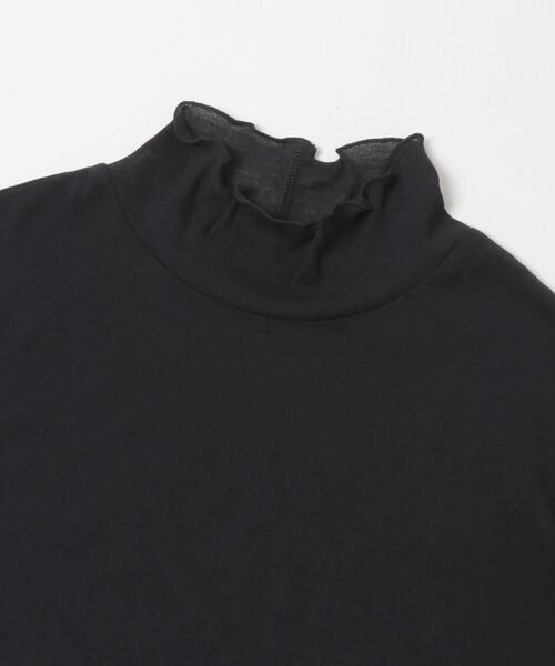 SENSE OF PLACE by URBAN RESEARCH（センスオブプレイスバイアーバンリサーチ）の「シアーハイネックカットトップ（Tシャツ/カットソー・レディース・オフホワイト/ブラック/ピンク・ONE）」の10枚目の写真