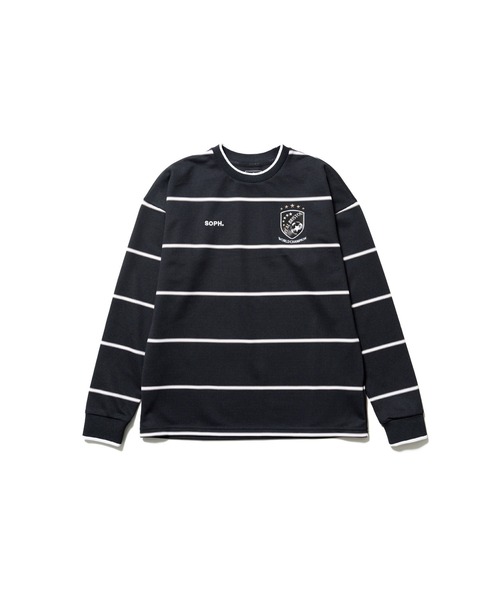 CHAMPIONS BORDER L/S GAME SHIRT（Tシャツ/カットソー）｜F.C.Real