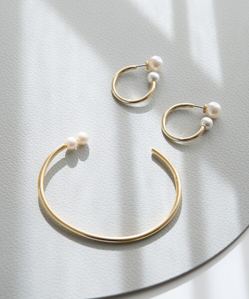 collex（コレックス）の「dignif ﾂｲﾝﾊﾟｰﾙﾊﾞﾝｸﾞﾙ（ネックレス・レディース・ゴールド・フリー）」の3枚目の写真