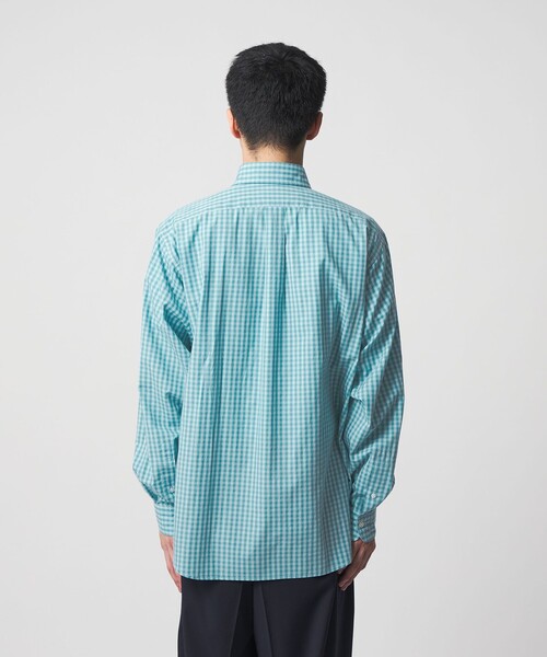 CITEN(シテン)の「<CITEN>スタンダードシャツ ギンガムチェック(シャツ/ブラウス・メンズ・ライトブルー/ベージュ・S/M/L)」の12枚目の写真