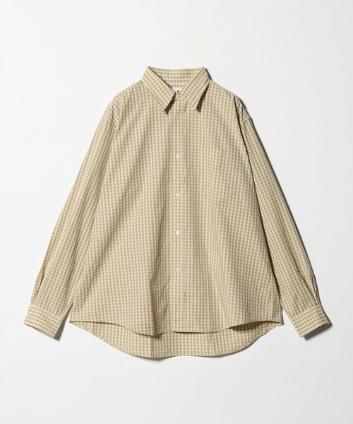 CITEN(シテン)の「<CITEN>スタンダードシャツ ギンガムチェック(シャツ/ブラウス・メンズ・ライトブルー/ベージュ・S/M/L)」の19枚目の写真