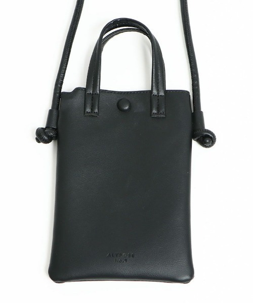 GORGE(ゴージ)の「《すっきり縦長シルエット》レディース フェイクレザー スマホショルダー ミニバッグ 2WAY 肩がけ 春夏秋冬(ショルダーバッグ・レディース・アイボリー/グレー/ブラック・F)」の5枚目の写真