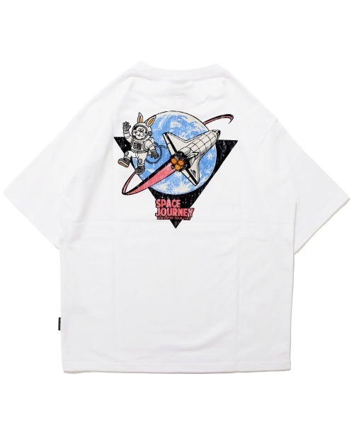 KRIFF MAYER(クリフメイヤー)の「【綿100%】クリフラビット半袖T(宇宙)(Tシャツ/カットソー・メンズ・イエロー/チャコール/ネイビー/ミント/オフホワイト・MEDIUM/X-LARGE/LARGE)」の10枚目の写真