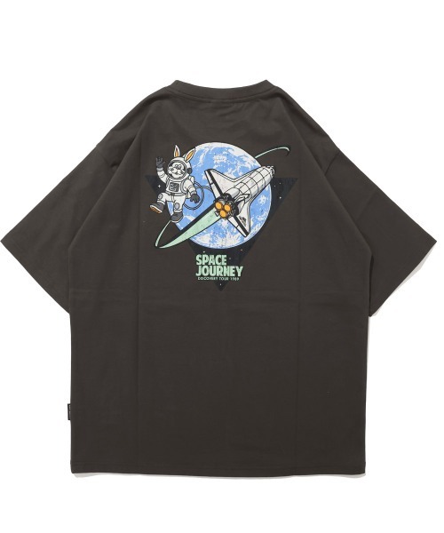 KRIFF MAYER(クリフメイヤー)の「【綿100%】クリフラビット半袖T(宇宙)(Tシャツ/カットソー・メンズ・イエロー/チャコール/ネイビー/ミント/オフホワイト・MEDIUM/X-LARGE/LARGE)」の12枚目の写真