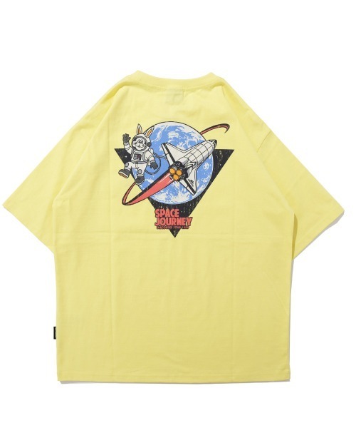 KRIFF MAYER(クリフメイヤー)の「【綿100%】クリフラビット半袖T(宇宙)(Tシャツ/カットソー・メンズ・イエロー/チャコール/ネイビー/ミント/オフホワイト・MEDIUM/X-LARGE/LARGE)」の14枚目の写真