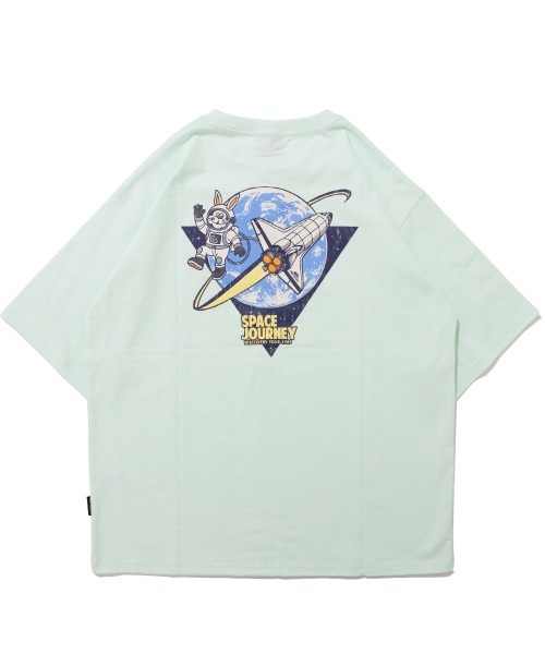 KRIFF MAYER(クリフメイヤー)の「【綿100%】クリフラビット半袖T(宇宙)(Tシャツ/カットソー・メンズ・イエロー/チャコール/ネイビー/ミント/オフホワイト・MEDIUM/X-LARGE/LARGE)」の16枚目の写真