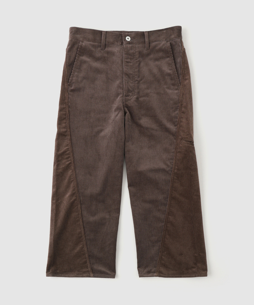 SimplyComplicated(シンプリーコンプリケイテッド)の「SimplyComplicated/シンプリーコンプリケイテッド CORD TWIST WORK PATNS(その他パンツ・メンズ・ブラウン/カーキ・1/2)」の1枚目の写真