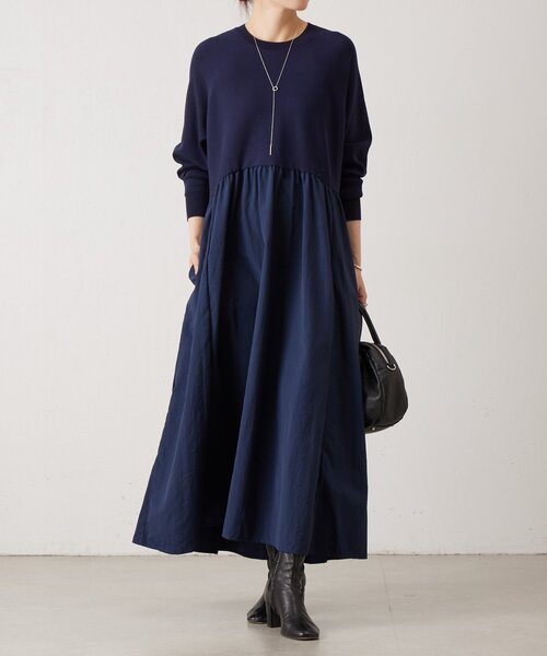 BEARDSLEY（ビアズリー）の「ニットコンビワンピース（ワンピース