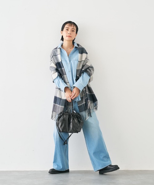 collex(コレックス)の「メタリックドロストボートトートバッグ(トートバッグ・レディース・シルバー/ブラック・フリー)」の20枚目の写真