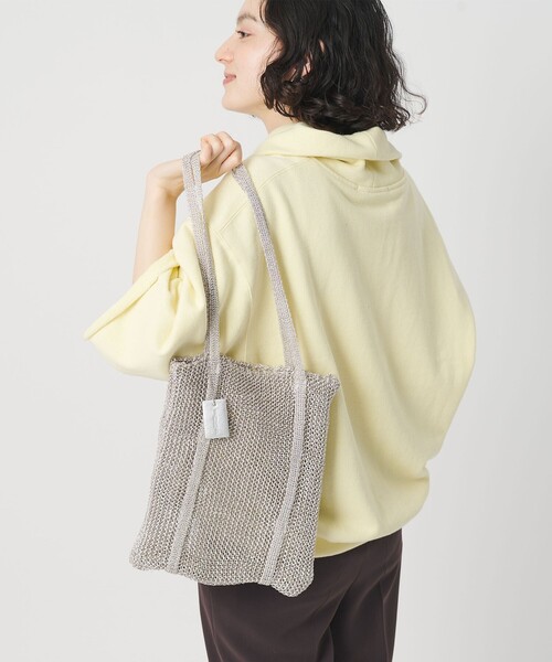 BEAUTY&YOUTH UNITED ARROWS(ビューティーアンドユースユナイテッドアローズ)の「メタルコード ミニ トートバッグ(トートバッグ・レディース・シルバー/ゴールド/ブラウン/ライム・FREE)」の17枚目の写真