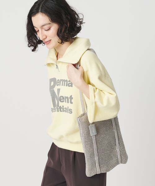 BEAUTY&YOUTH UNITED ARROWS(ビューティーアンドユースユナイテッドアローズ)の「メタルコード ミニ トートバッグ(トートバッグ・レディース・シルバー/ゴールド/ブラウン/ライム・FREE)」の18枚目の写真