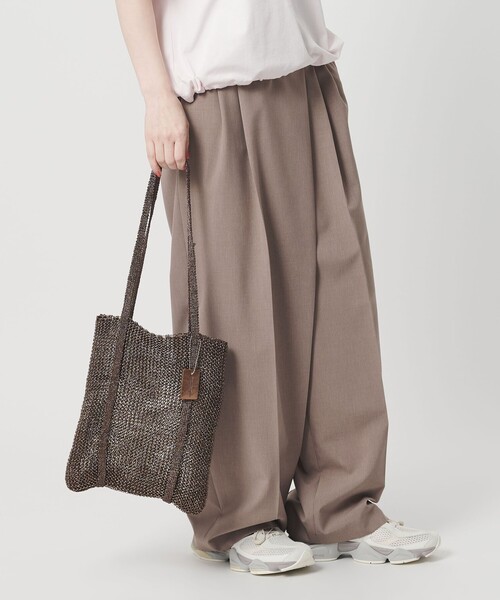 BEAUTY&YOUTH UNITED ARROWS(ビューティーアンドユースユナイテッドアローズ)の「メタルコード ミニ トートバッグ(トートバッグ・レディース・シルバー/ゴールド/ブラウン/ライム・FREE)」の21枚目の写真