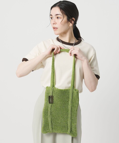 BEAUTY&YOUTH UNITED ARROWS(ビューティーアンドユースユナイテッドアローズ)の「メタルコード ミニ トートバッグ(トートバッグ・レディース・シルバー/ゴールド/ブラウン/ライム・FREE)」の11枚目の写真