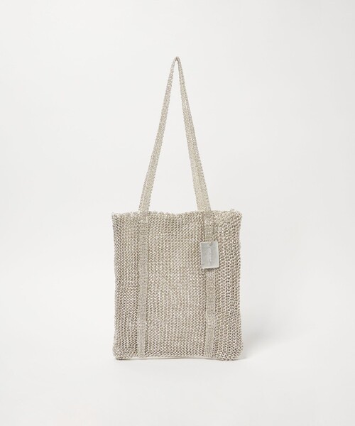 BEAUTY&YOUTH UNITED ARROWS(ビューティーアンドユースユナイテッドアローズ)の「メタルコード ミニ トートバッグ(トートバッグ・レディース・シルバー/ゴールド/ブラウン/ライム・FREE)」の14枚目の写真