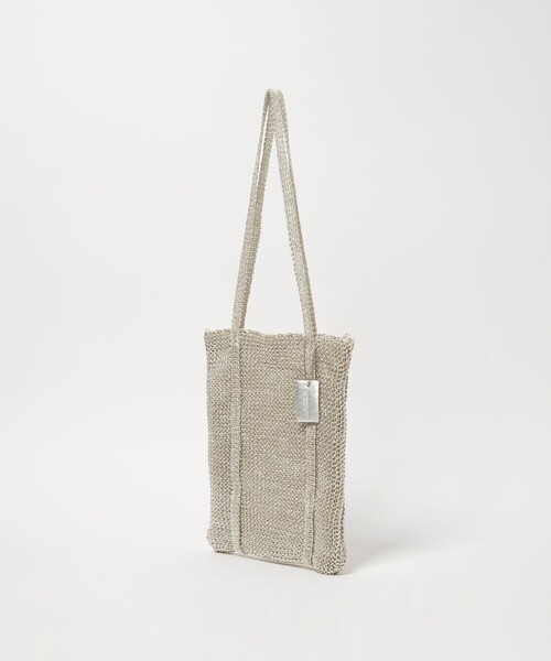 BEAUTY&YOUTH UNITED ARROWS(ビューティーアンドユースユナイテッドアローズ)の「メタルコード ミニ トートバッグ(トートバッグ・レディース・シルバー/ゴールド/ブラウン/ライム・FREE)」の5枚目の写真
