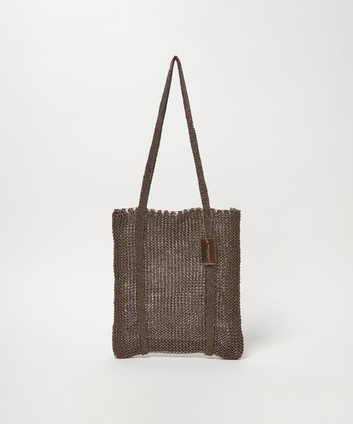 BEAUTY&YOUTH UNITED ARROWS(ビューティーアンドユースユナイテッドアローズ)の「メタルコード ミニ トートバッグ(トートバッグ・レディース・シルバー/ゴールド/ブラウン/ライム・FREE)」の11枚目の写真