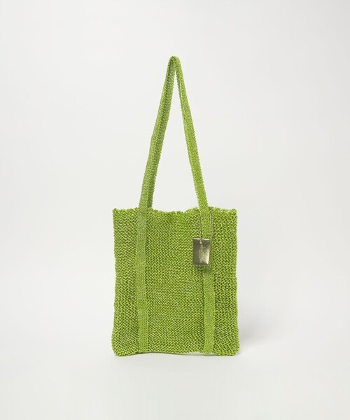 BEAUTY&YOUTH UNITED ARROWS(ビューティーアンドユースユナイテッドアローズ)の「メタルコード ミニ トートバッグ(トートバッグ・レディース・シルバー/ゴールド/ブラウン/ライム・FREE)」の16枚目の写真