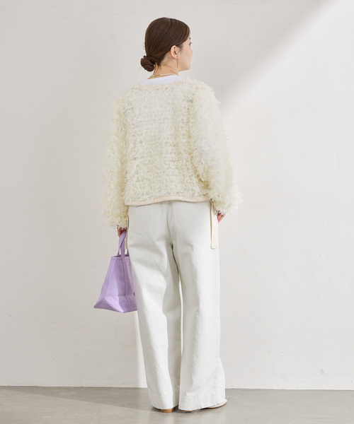 IENA（イエナ）の「デッキサロペット（つなぎ/オールインワン・レディース・ホワイト・38/36）」の11枚目の写真