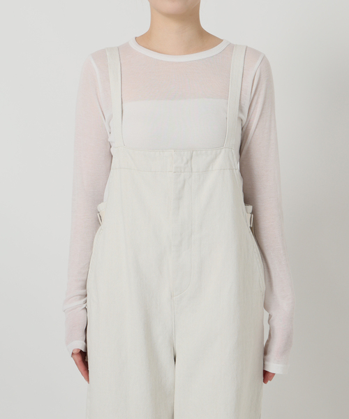 IENA（イエナ）の「デッキサロペット（つなぎ/オールインワン・レディース・ホワイト・38/36）」の16枚目の写真