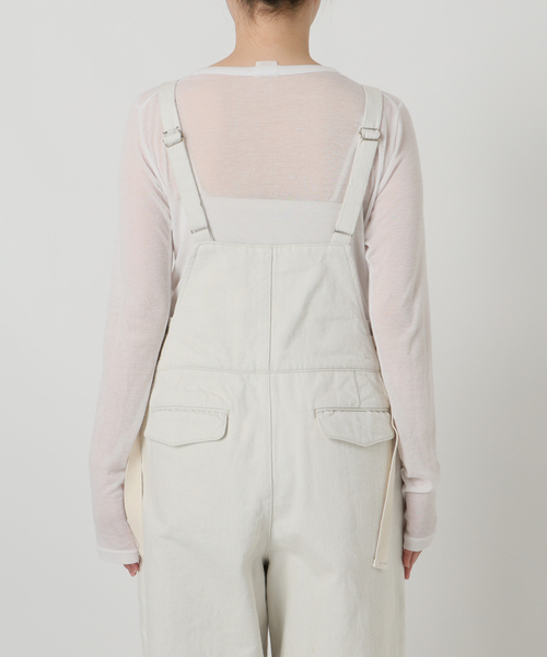 IENA（イエナ）の「デッキサロペット（つなぎ/オールインワン・レディース・ホワイト・38/36）」の17枚目の写真