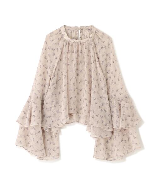 a/mie（アミー）の「＜ウォッシャブル＞＜ａ＞ジョーゼットボリュームブラウス / 1216119201（シャツ/ブラウス・レディース・ベージュ/ブラック・FREE）」の20枚目の写真