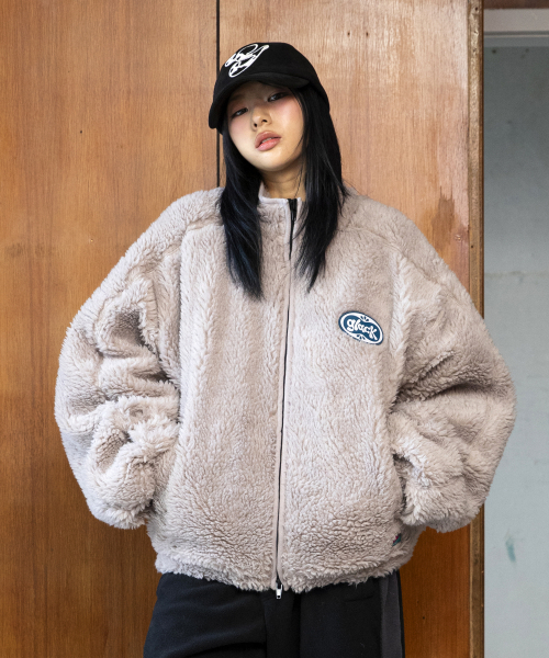 GLACK(グラック)の「GJ103 サスカッチヘビーファージャケット (ベージュ)(その他アウター・レディース・その他・MEDIUM/LARGE)」の3枚目の写真