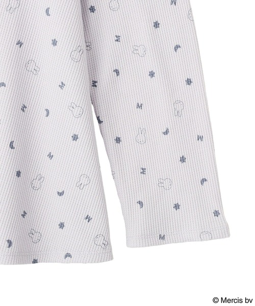 earth music&ecology(アースミュージックアンドエコロジー)の「miffy /earth おやすみアートT(Tシャツ/カットソー・レディース・ベージュ/ブルー・FREE)」の21枚目の写真