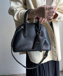 DouDou | ポーチ付シェル型ボストン(ショルダーバッグ)