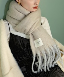 813 Ottotredici マフラー - ベージュ系x緑系x茶系等(総柄) 【古着】【中古】 楽天市場】acne studios（カラーベージュ）（マフラー・スカーフ