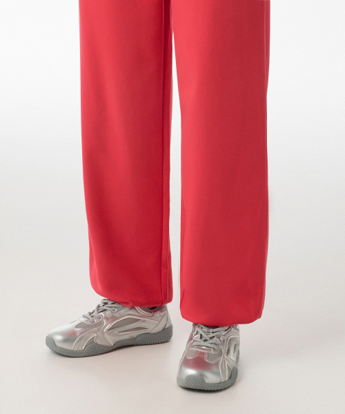 MUSINSA STANDARD WOMAN（ムシンサスタンダードウーマン）の「[クールタンダード] ウィメンズ バリアブル ラウンジ スウェットパンツ [レッド]（スウェットパンツ・レディース・その他・LARGE/SMALL/MEDIUM/X-SMALL）」の7枚目の写真