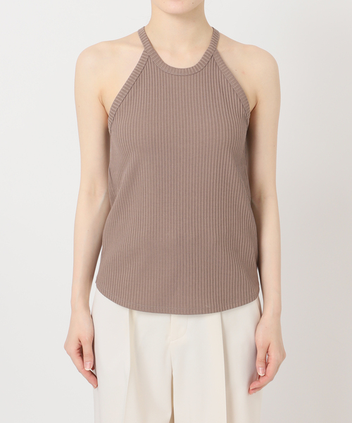 Noble（ノーブル）の「アニヴェンリブカップ付きアメスリタンク（タンクトップ・レディース・ボルドー/モカ・FREE）」の18枚目の写真