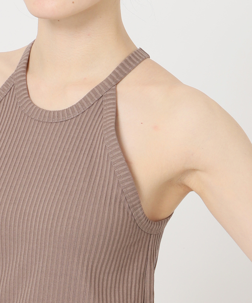 Noble（ノーブル）の「アニヴェンリブカップ付きアメスリタンク（タンクトップ・レディース・ボルドー/モカ・FREE）」の22枚目の写真