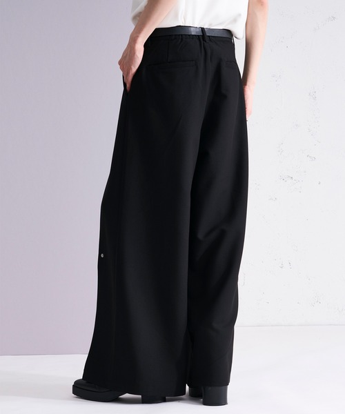 Ellno Loset(エルノロゼット)の「2wayボックスタックスイッチパンツ/SETUP対応(スラックス・メンズ・ブラック/グレー・LARGE/MEDIUM/SMALL/X-SMALL)」の10枚目の写真